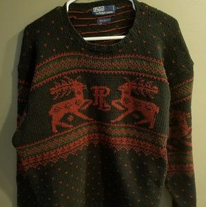 Vintage polo Ralph Lauren sweater size xl